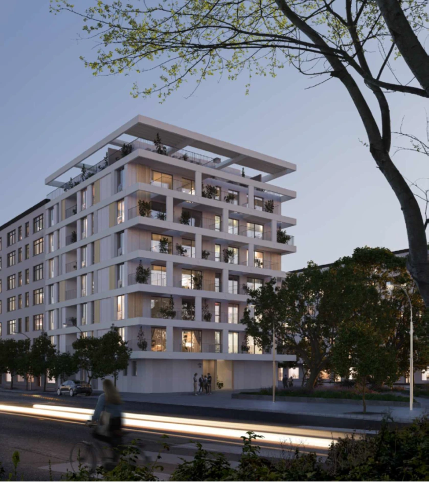 Proyecto de inversión inmobiliaria en Los Guindos, Málaga, con 34 viviendas modernas y diseño innovador.